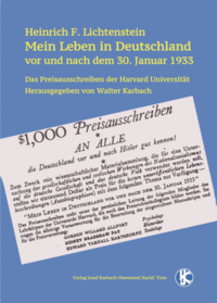 Vorderes Coverbild Mein Leben in Deutschland vor und nach dem 30. Januar 1933