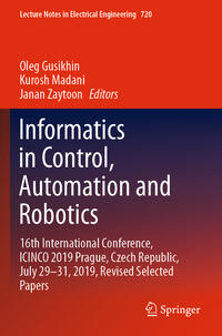 Vorderes Coverbild Informatics in Control, Automation and Robotics