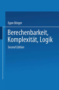Vorderes Coverbild Berechenbarkeit, Komplexität, Logik