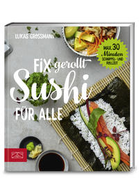 Vorderes Coverbild Fix gerollt – Sushi für alle