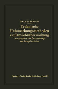 Vorderes Coverbild Technische Untersuchungsmethoden zur Betriebsüberwachung
