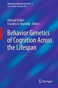 Vorderes Coverbild Behavior Genetics of Cognition Across the Lifespan
