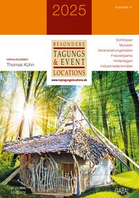 Vorderes Coverbild Besondere Tagungs- und Eventlocations 2025
