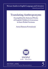 Vorderes Coverbild Translating Anthroponyms
