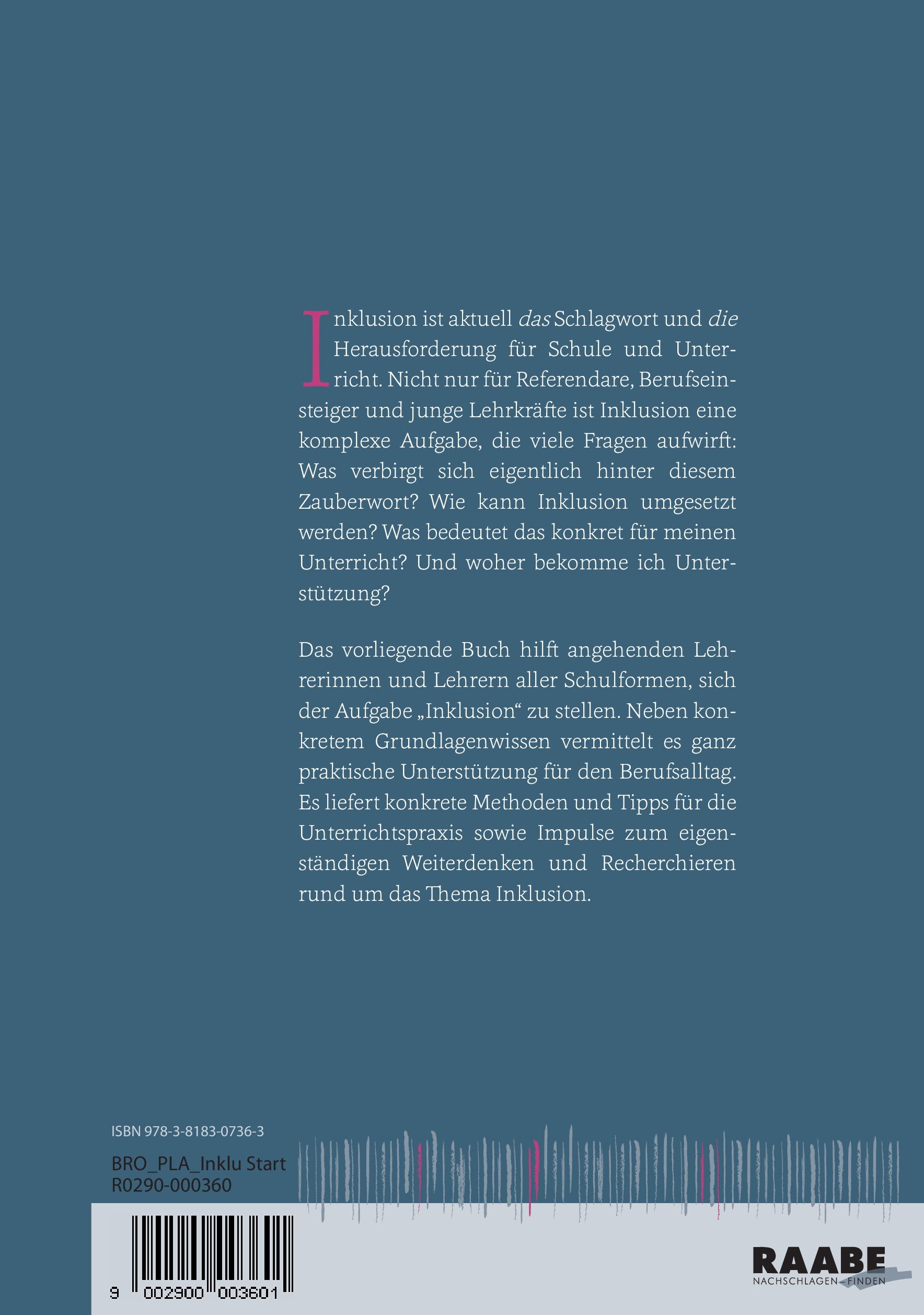 Rückseitencover Beratung in der Lehrerausbildung