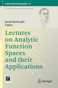 Vorderes Coverbild Lectures on Analytic Function Spaces and their Applications
