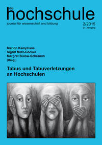Vorderes Coverbild Tabus und Tabuverletzungen an Hochschulen