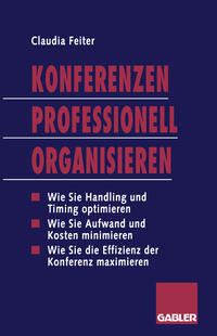 Vorderes Coverbild Konferenzen Professionell Organisieren