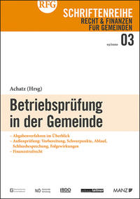 Vorderes Coverbild Betriebsprüfung in der Gemeinde