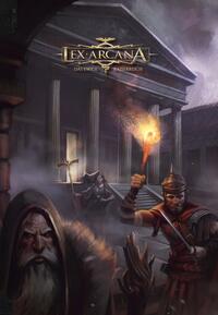 Vorderes Coverbild Lex Arcana Spielleitungsschirm