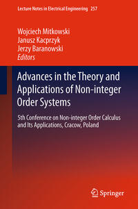 Vorderes Coverbild Advances in the Theory and Applications of Non-integer Order Systems