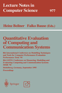 Vorderes Coverbild Quantitative Evaluation of Computing and Communication Systems