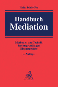 Vorderes Coverbild Handbuch Mediation