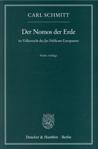 Vorderes Coverbild Der Nomos der Erde