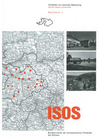 Vorderes Coverbild ISOS Ortsbilder von nationaler Bedeutung Kanton Basel-Landschaft