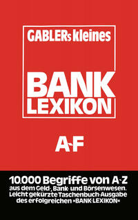 Vorderes Coverbild Gablers Kleines Bank Lexikon