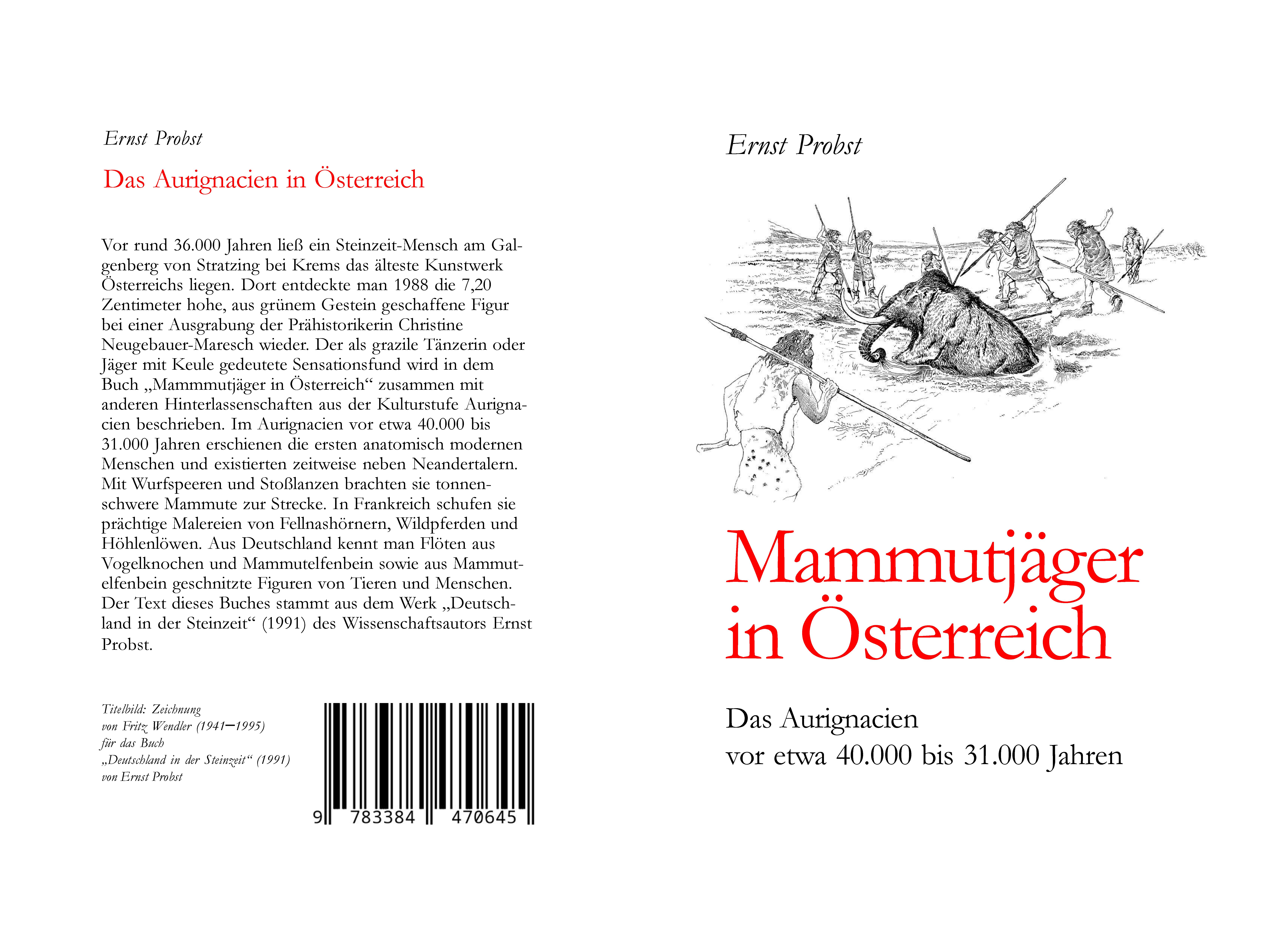 Gesamtes Coverbild Mammutjäger in Österreich