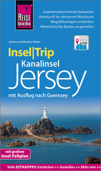 Vorderes Coverbild Reise Know-How InselTrip Jersey mit Ausflug nach Guernsey