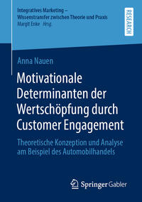 Vorderes Coverbild Motivationale Determinanten der Wertschöpfung durch Customer Engagement