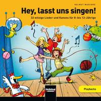 Vorderes Coverbild Hey, lasst uns singen. Playback-CD