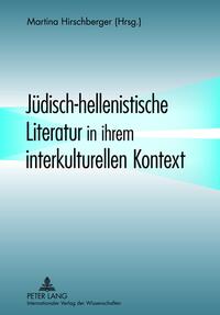 Vorderes Coverbild Jüdisch-hellenistische Literatur in ihrem interkulturellen Kontext