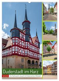 Vorderes Coverbild Duderstadt am Harz (Wandkalender 2025 DIN A2 hoch), CALVENDO Monatskalender