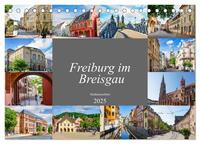 Vorderes Coverbild Freiburg im Breisgau Impressionen (Tischkalender 2025 DIN A5 quer), CALVENDO Monatskalender