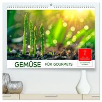 Vorderes Coverbild Gemüse für Gourmets (hochwertiger Premium Wandkalender 2025 DIN A2 quer), Kunstdruck in Hochglanz