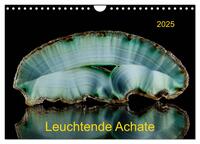 Vorderes Coverbild Leuchtende Achate (Wandkalender 2025 DIN A4 quer), CALVENDO Monatskalender