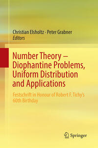 Vorderes Coverbild Number Theory – Diophantine Problems, Uniform Distribution and Applications