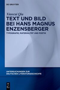 Vorderes Coverbild Text und Bild bei Hans Magnus Enzensberger