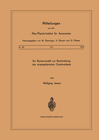 Vorderes Coverbild Ein Rechenmodell zur Beschreibung des Stratosphärischen Ozonkreislaufs