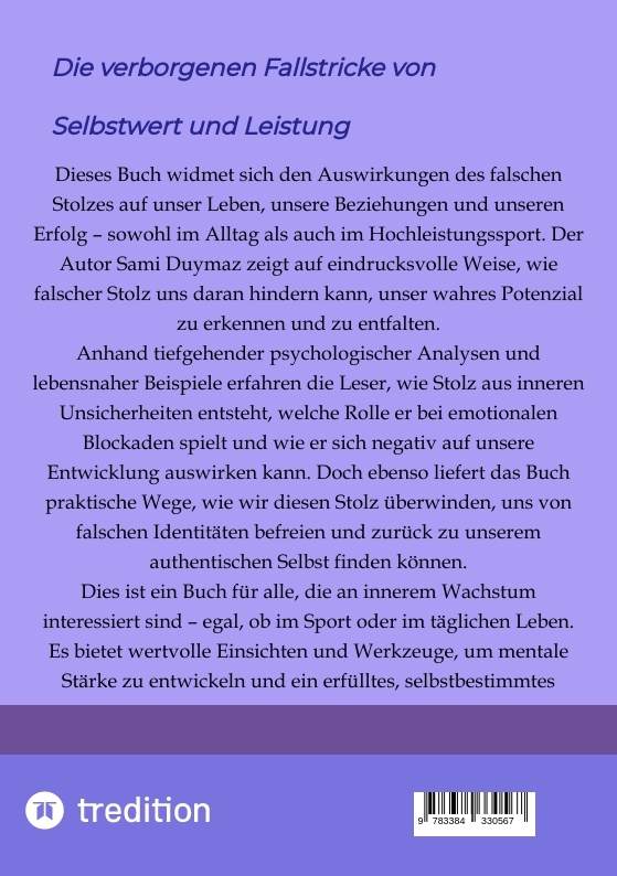 Rückseitencover Falscher Stolz