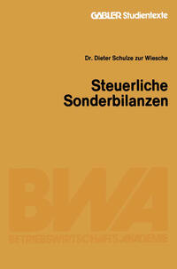 Vorderes Coverbild Steuerliche Sonderbilanzen