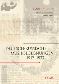 Vorderes Coverbild Deutsch-russische Musikbegegnungen 1917-1933