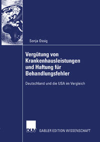 Vorderes Coverbild Vergütung von Krankenhausleistungen und Haftung für Behandlungsfehler