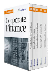 Vorderes Coverbild Corporate Finance - cometis-Handelsblatt-Box
