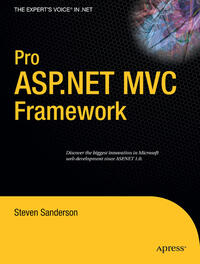 Vorderes Coverbild Pro ASP.NET MVC Framework