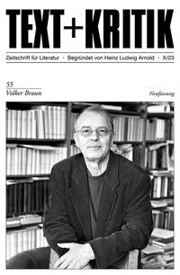 Vorderes Coverbild Volker Braun