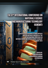 Vorderes Coverbild The 6th International Conference on Materials Science and Manufacturing Technology (ICMSMT)