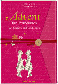 Vorderes Coverbild Brief-Adventskalenderbuch – Advent für Freundinnen
