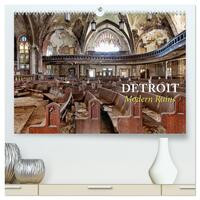 Vorderes Coverbild Detroit - Modern Ruins (hochwertiger Premium Wandkalender 2025 DIN A2 quer), Kunstdruck in Hochglanz