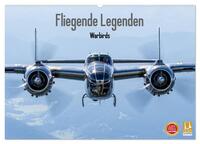Vorderes Coverbild Fliegende Legenden - Warbirds (Wandkalender 2026 DIN A2 quer), CALVENDO Monatskalender