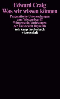 Vorderes Coverbild Was wir wissen können