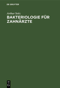 Vorderes Coverbild Bakteriologie für Zahnärzte
