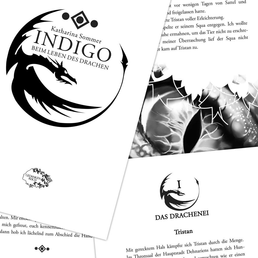 Beispielinhalt (Bild) Indigo