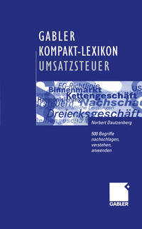 Vorderes Coverbild Gabler Kompakt-Lexikon Umsatzsteuer