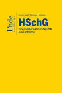 Vorderes Coverbild HSchG | HinweisgeberInnenschutzgesetz