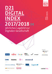 Vorderes Coverbild D21-Digital-Index 2017 / 2018