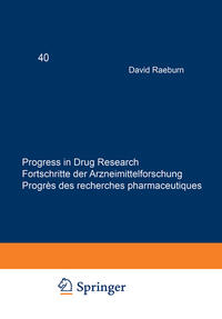 Vorderes Coverbild Progress in Drug Research / Fortschritte der Arzneimittelforschung / Progrès des recherches pharmaceutiques